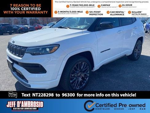 Certified 2022 Jeep Compass High Altitude image 1