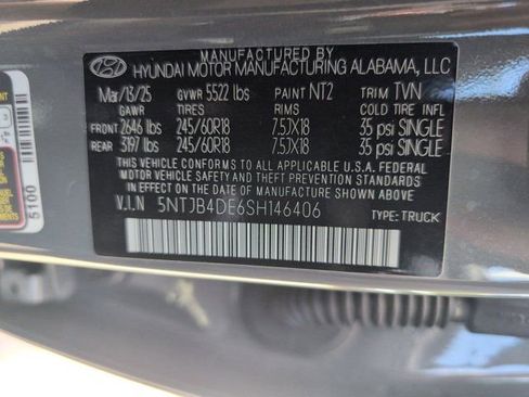 Used 2025 Hyundai Santa Cruz SEL FWD image 35