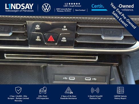 Certified 2024 Volkswagen Atlas Cross Sport SEL R-Line image 17