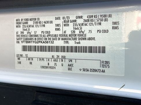 Used 2023 Ford Transit 350 Low Roof w/ Load Area Protection Package RWD image 29