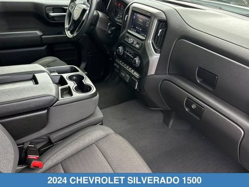 Used 2024 Chevrolet Silverado 1500 Custom w/ Turbomax Blackout Package RWD image 17