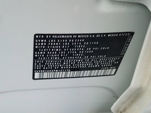 Certified 2023 Volkswagen Tiguan S FWD image 32