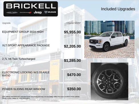 Used 2023 Ford F150 XLT w/ Equipment Group 302A High image 5