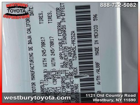 Certified 2025 Toyota Tacoma SR5 w/ SR5 Upgrade Package AWD/4WD image 23