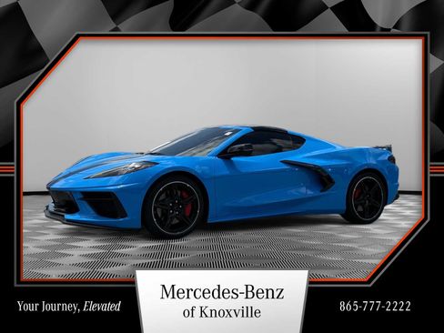 Used 2021 Chevrolet Corvette Stingray Premium Cpe w/ Z51 Performance Package RWD image 1