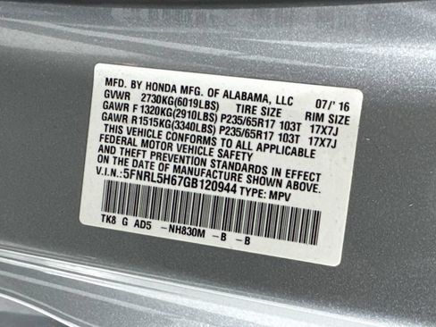 Used 2016 Honda Odyssey EX-L image 40