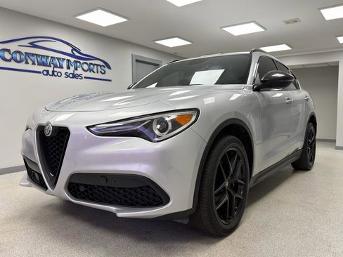Used 2019 Alfa Romeo Stelvio Ti Sport w/ Quick Order Package 22S Sport AWD/4WD image 1