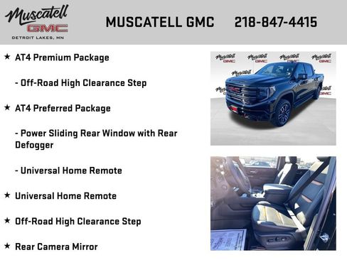 Used 2026 GMC Sierra 1500 AT4 w/ AT4 Premium Package AWD/4WD image 12