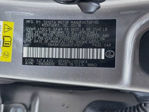 Used 2016 Lexus ES 350 w/ Premium Package w/Wood Trim FWD image 41
