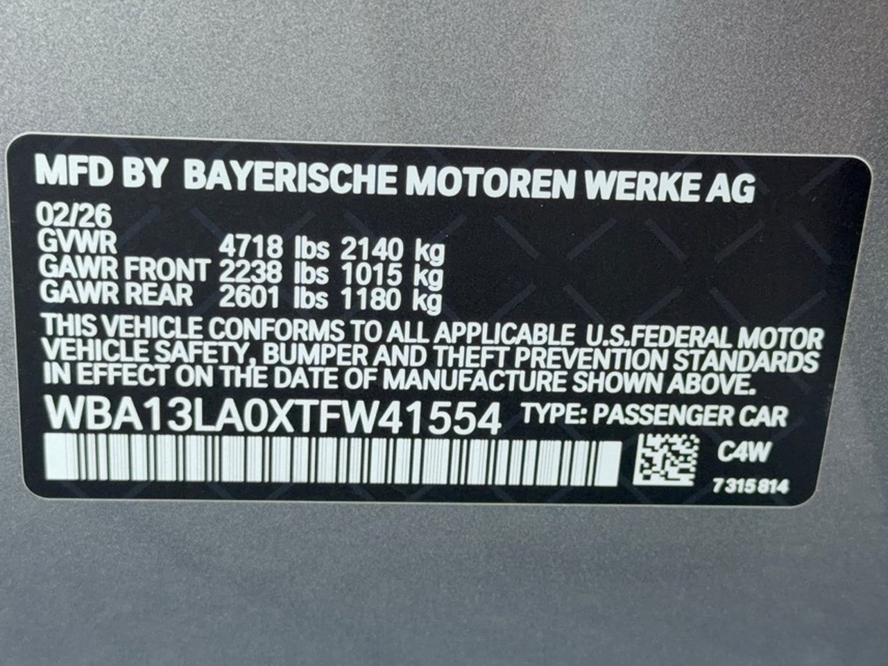 Certified 2026 BMW 330i Sedan RWD image 31