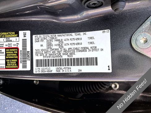 Used 2016 Toyota Tundra SR5 w/ SR5 Upgrade Package AWD/4WD image 30