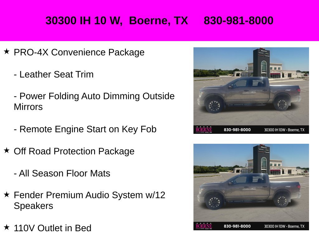 Used 2021 Nissan Titan PRO-4X w/ Pro-4x Convenience Package AWD/4WD image 21
