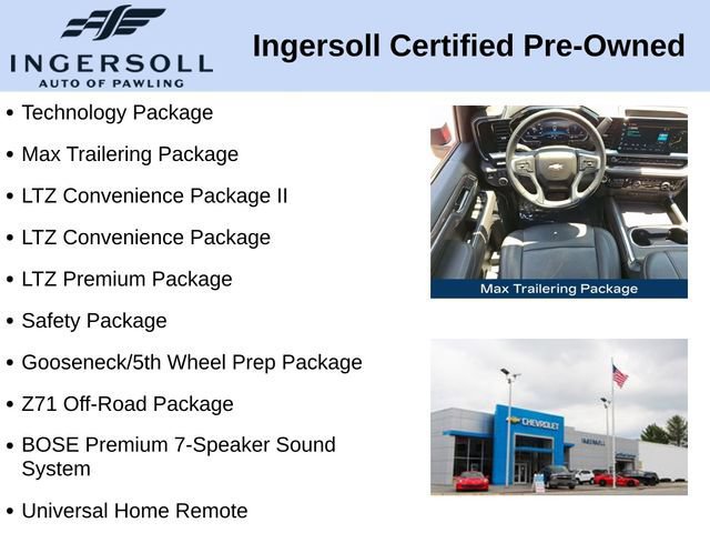 Used 2025 Chevrolet Silverado 2500 LTZ w/ LTZ Premium Package AWD/4WD image 12