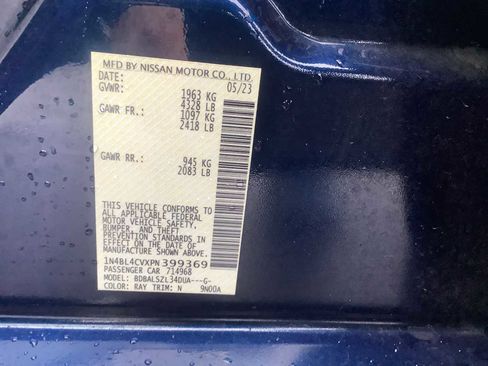 Used 2023 Nissan Altima 2.5 SR image 21