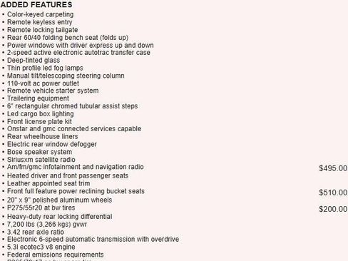 Used 2018 GMC Sierra 1500 SLT w/ SLT Premium Package image 2