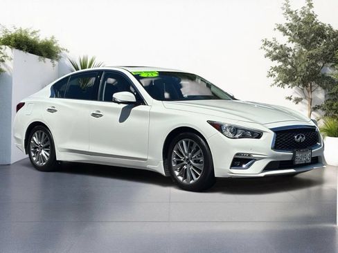 Used 2023 INFINITI Q50 Luxe w/ Cargo Package RWD image 1