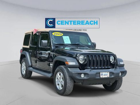 Used 2020 Jeep Wrangler Unlimited Sport S AWD/4WD image 2