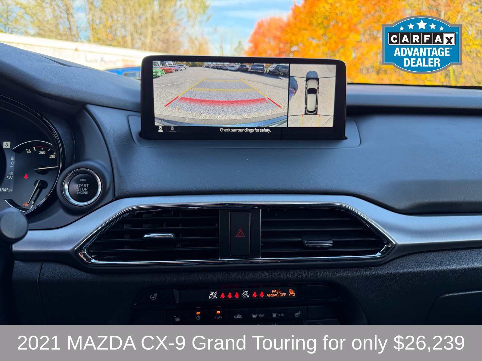 Used 2021 MAZDA CX-9 Grand Touring AWD/4WD image 14