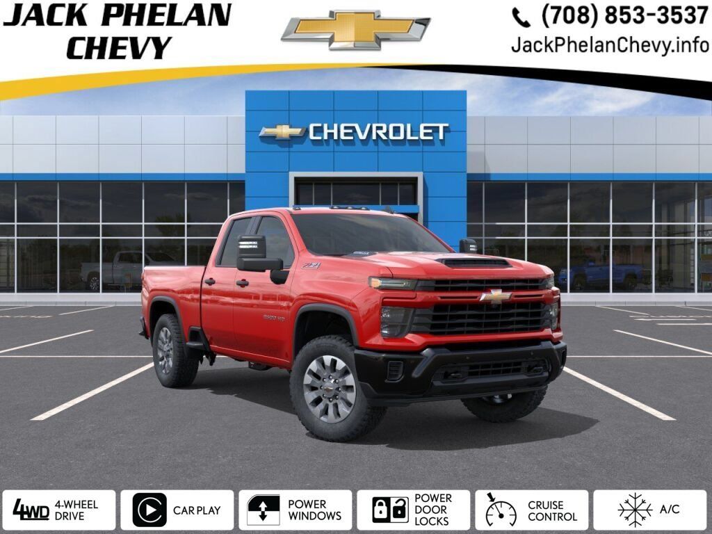 New 2026 Chevrolet Silverado 2500 Custom w/ Custom Value Package AWD/4WD image 1