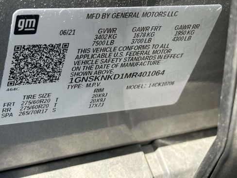Used 2021 Chevrolet Tahoe LT AWD/4WD image 30