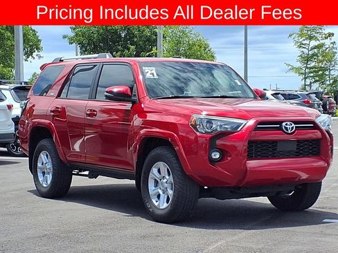 Used 2021 Toyota 4Runner SR5 Premium w/ Moonroof Package RWD image 1