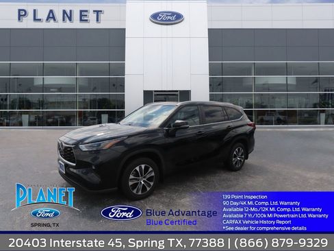 Used 2023 Toyota Highlander XLE FWD image 1