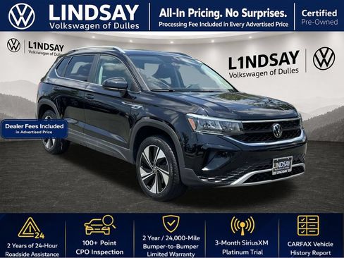 Used 2023 Volkswagen Taos SE w/ Panoramic Sunroof Package AWD/4WD image 1