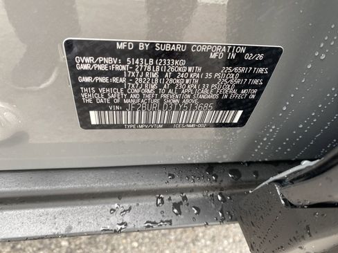New 2026 Subaru Outback Wilderness AWD/4WD image 16
