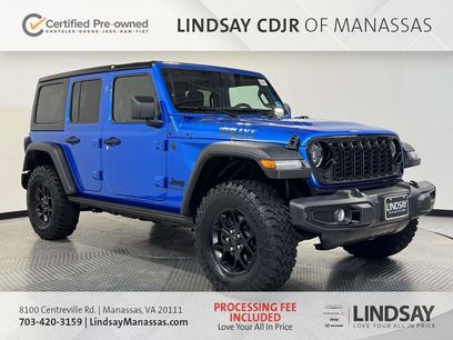 Certified 2025 Jeep Wrangler Unlimited Sport