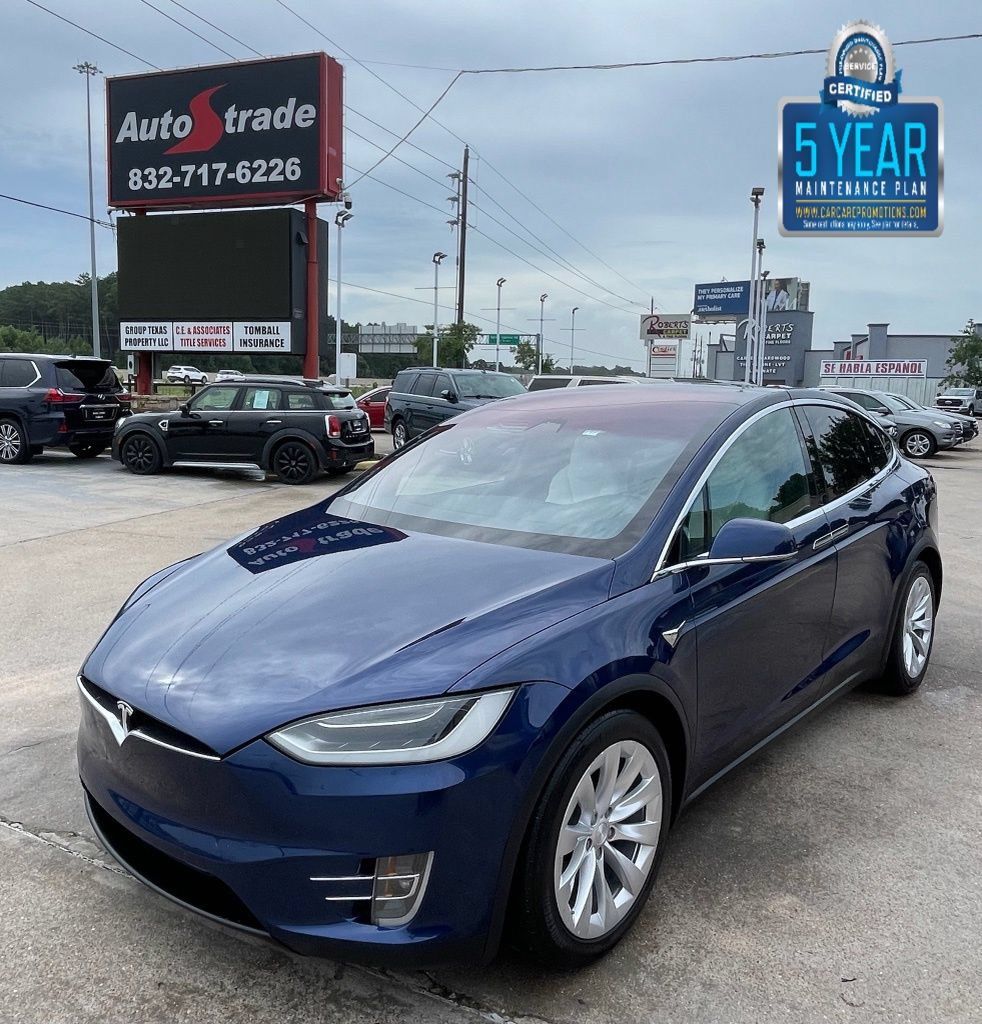 Used 2018 Tesla Model X 75D AWD/4WD image 1