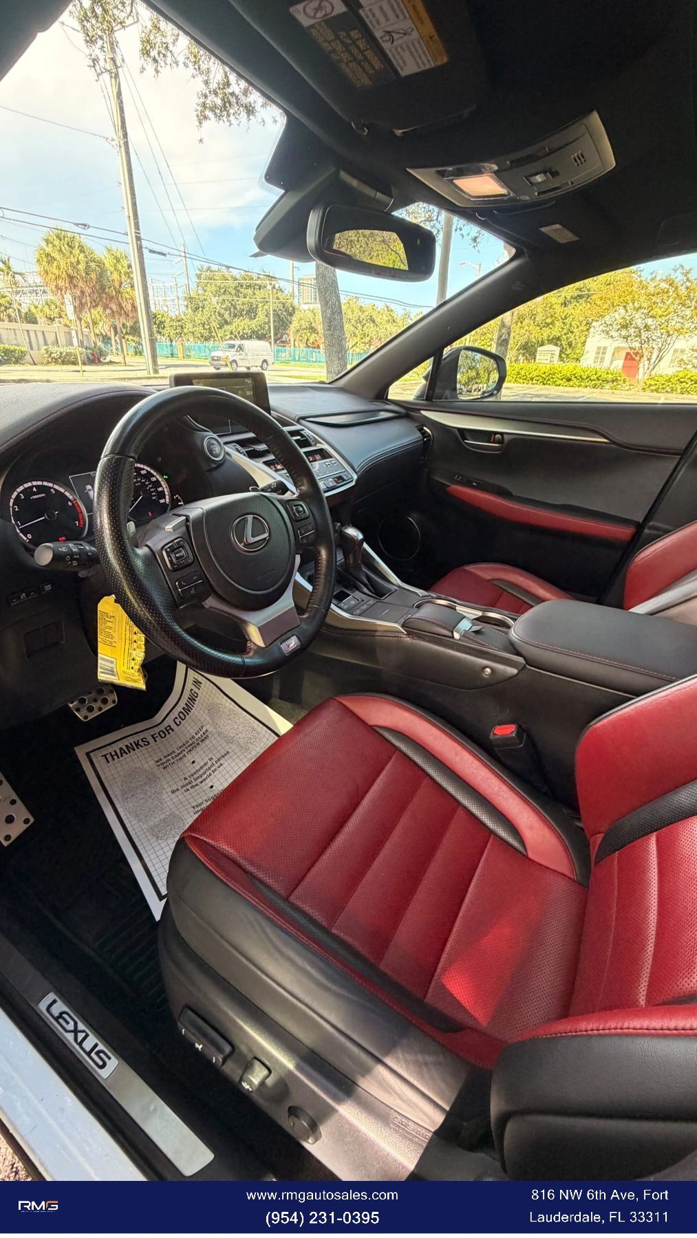 Used 2021 Lexus NX 300 F Sport w/ F Sport Premium Package FWD image 9