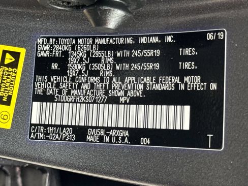 Used 2019 Toyota Highlander Limited AWD/4WD image 48
