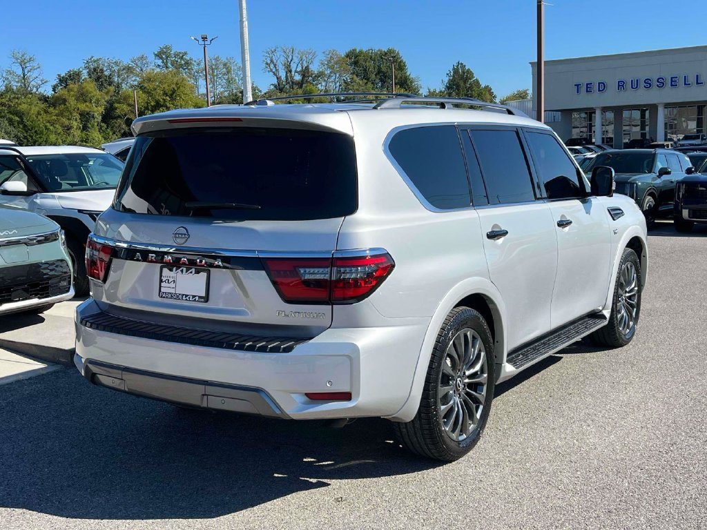 Used 2021 Nissan Armada Platinum w/ Captain's Chairs Package AWD/4WD image 31