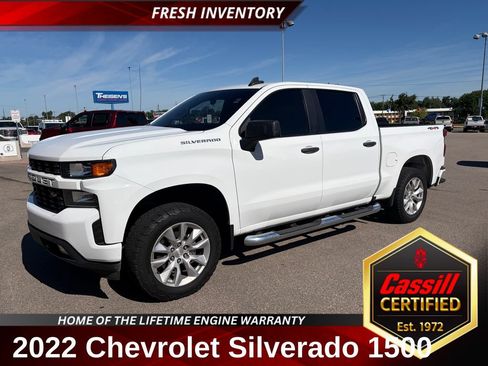 Used 2022 Chevrolet Silverado 1500 Custom AWD/4WD image 1