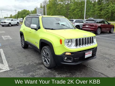 Used 2018 Jeep Renegade Limited w/ UConnect 8.4 Nav Group AWD/4WD image 4