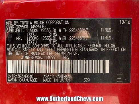 Used 2017 Toyota RAV4 XLE FWD image 45