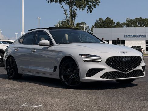 Used 2023 Genesis G70 2.0T w/ Sport Prestige Package RWD image 2