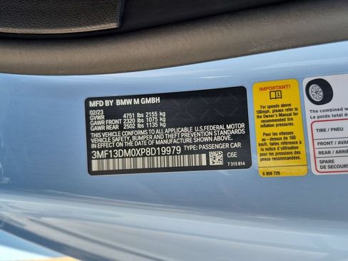 Used 2023 BMW M2 w/ Lighting Package RWD image 23