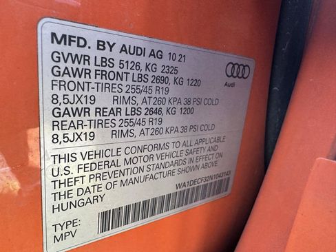 Used 2022 Audi Q3 2.0T Premium w/ Black Optic Sport Package AWD/4WD image 15