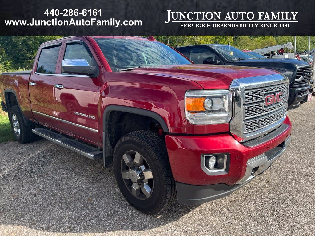 Used 2018 GMC Sierra 2500 Denali w/ Snow Plow Prep Package AWD/4WD image 1