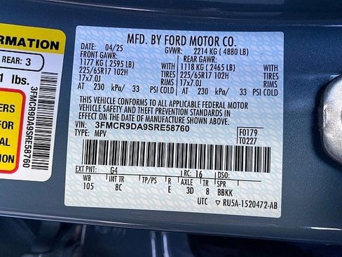 Certified 2025 Ford Bronco Sport Badlands image 62