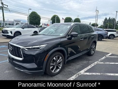 Certified 2022 INFINITI QX60 Luxe w/ Cargo Package AWD/4WD image 14