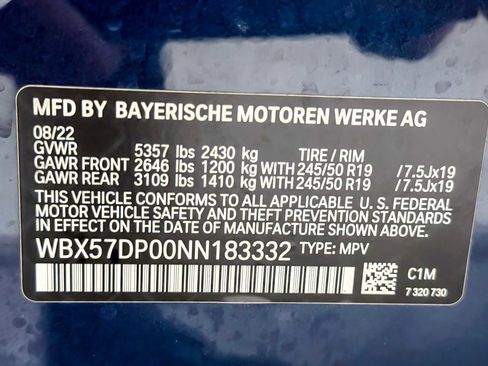 Used 2022 BMW X3 xDrive30i w/ Premium Package 2 (ZPA) image 30
