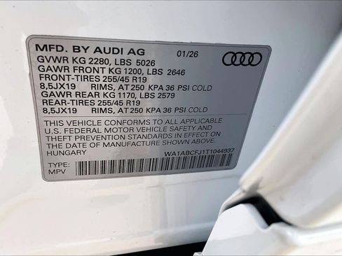 New 2026 Audi Q3 quattro 2.0T AWD/4WD image 19