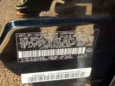 Used 2014 Lexus IS 250 AWD w/ Navigation Package image 32