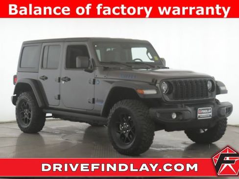 Used 2025 Jeep Wrangler Unlimited Sport S 4xe image 1