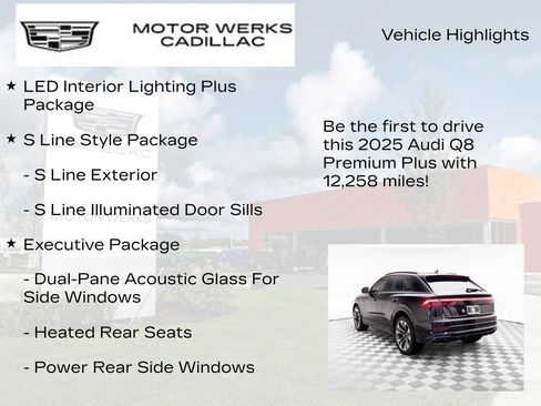 Used 2025 Audi Q8 Premium Plus AWD/4WD image 12