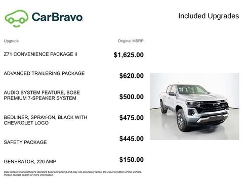 Certified 2024 Chevrolet Colorado Z71 w/ Z71 Convenience Package 2 AWD/4WD image 15