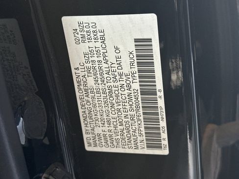 Used 2024 Honda Ridgeline TrailSport image 27