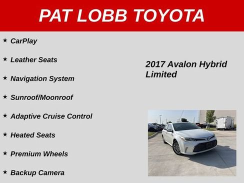 Used 2017 Toyota Avalon Limited FWD image 27